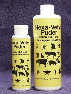 Hexa-Vetyl-Puder 150 g-Plastikfl.
